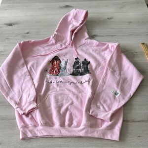 Harry Potter Hoodie Pink XL NWT